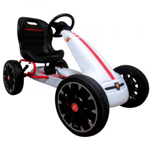 Fiat Abarth Gokart gyerekeknek - G6, fehér