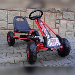 Gokart gyerekeknek, G1 pedálos autó - piros