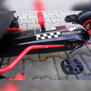 Gokart gyerekeknek, G1 pedálos autó - piros