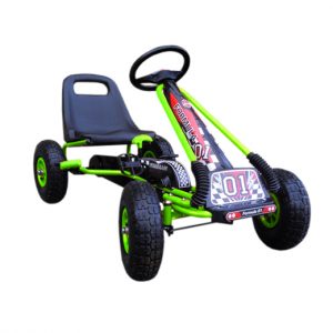 Gokart G1 gyerekeknek, pedálos kisautó - zöld
