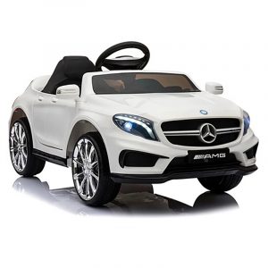 Mercedes GLA 45 elektromos kisautó – fehér színben