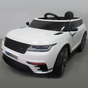 Range Rover F4 (hasonmás) elektromos kisautó - fehér színben